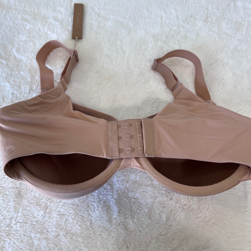 SKIMS Womens Smoothing Intimates Full Coverage Lightly Lined Bra Clay 32DDDD NWT - Picture 6 of 11